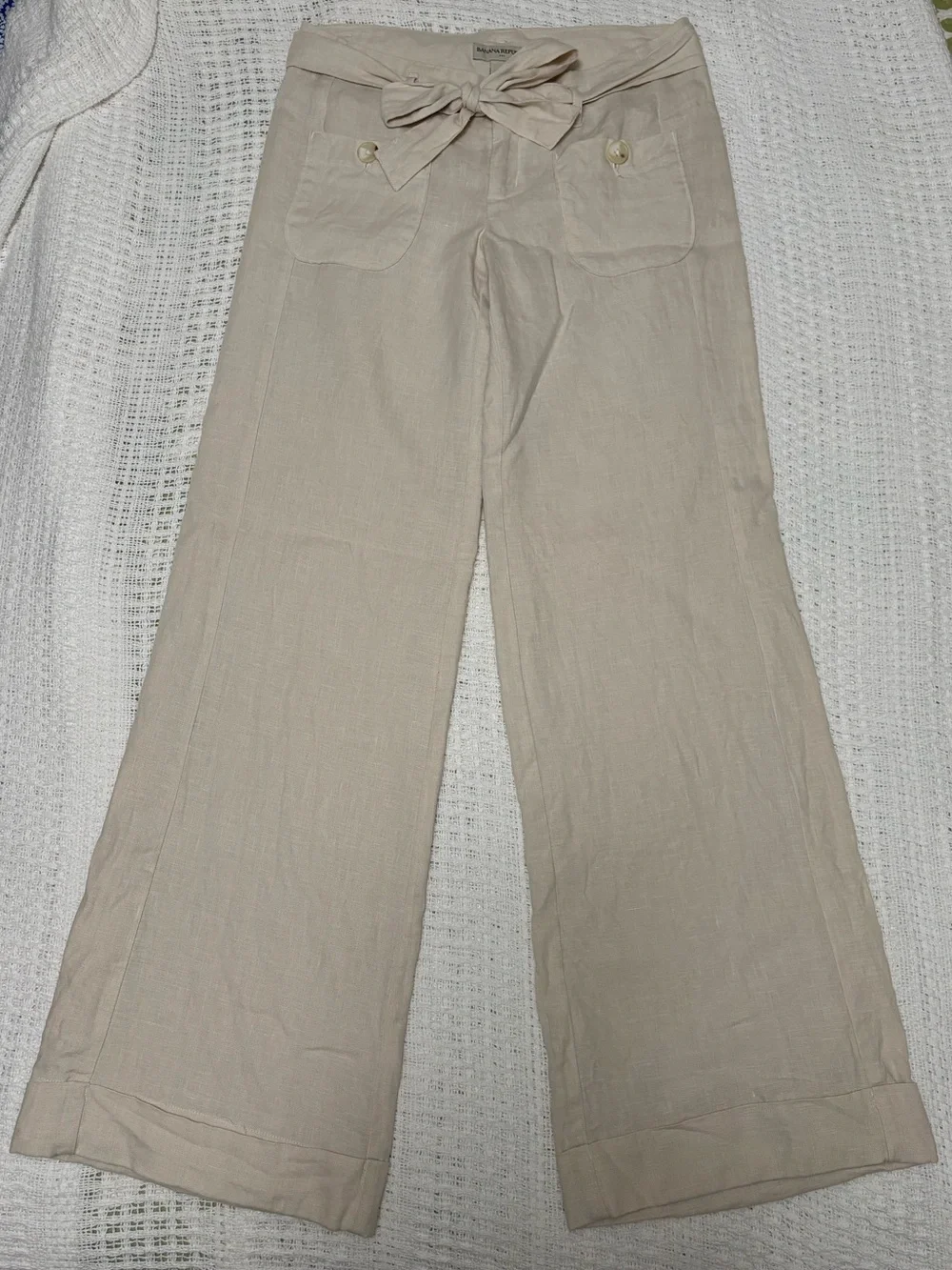 Banana Republic 100% Linen Pants